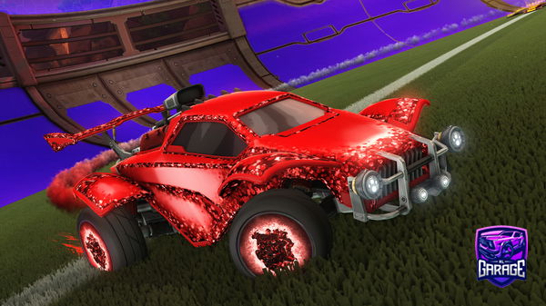 A Rocket League car design from PantherRosko