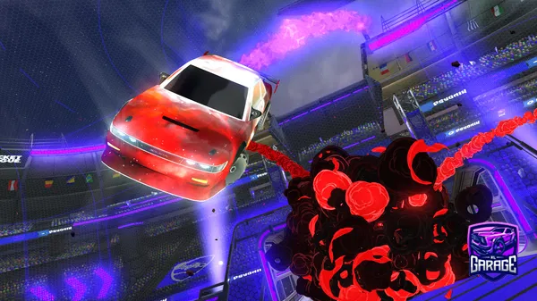 A Rocket League car design from Saile9