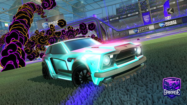 A Rocket League car design from VstarGamer