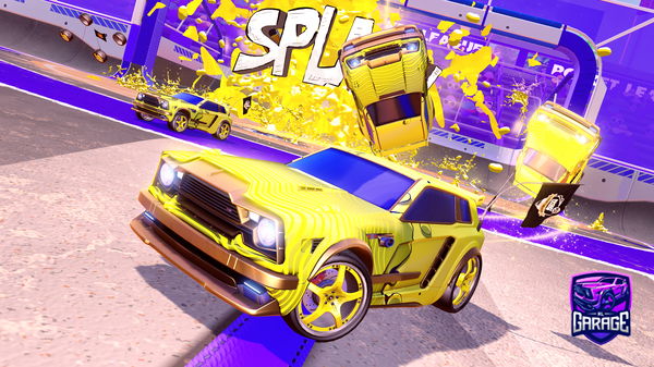 A Rocket League car design from gdhsh