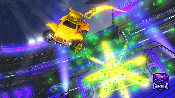 A Rocket League car design from Ambush2014