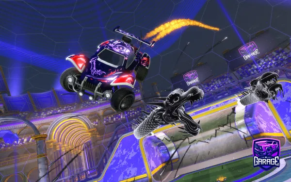 A Rocket League car design from matchbanana