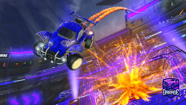 A Rocket League car design from DoggoGamer3