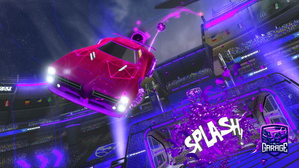 A Rocket League car design from amido48