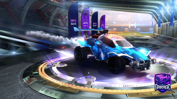 A Rocket League car design from bluish_shade