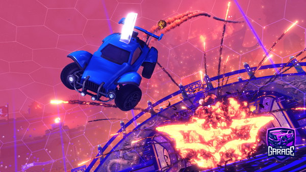A Rocket League car design from yaeexq