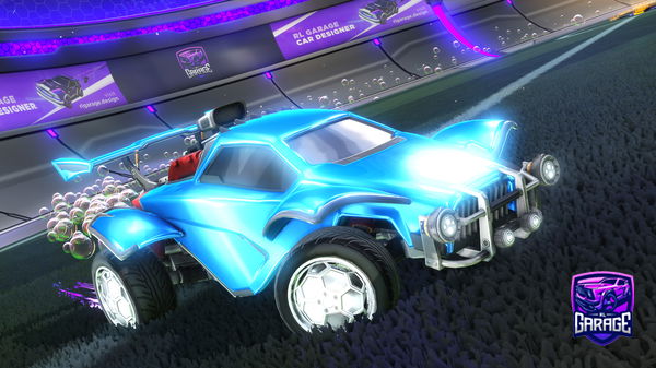 A Rocket League car design from Joshsyboshy