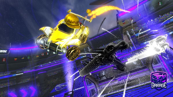 A Rocket League car design from WEYZQ-_-