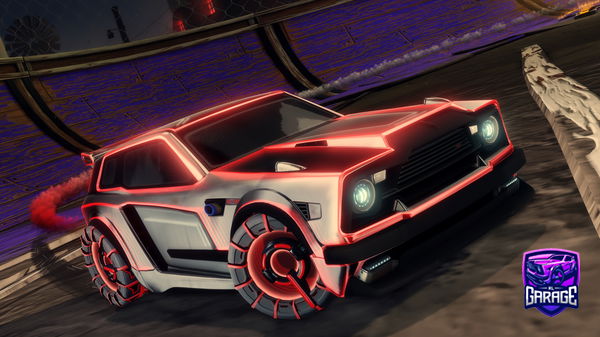 A Rocket League car design from est-oc31