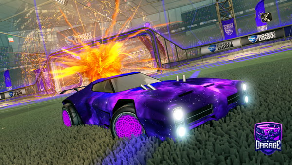 A Rocket League car design from PG24