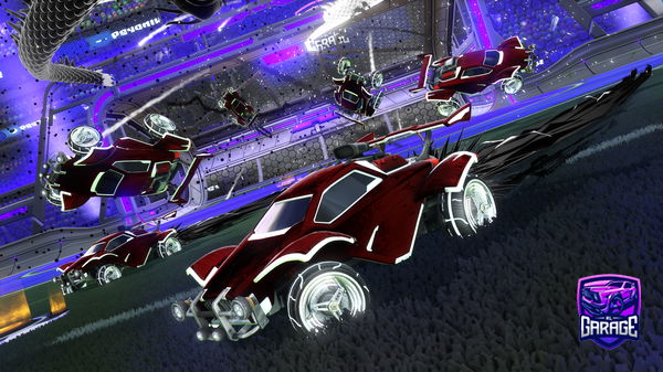 A Rocket League car design from JVKE5K1