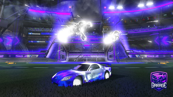 A Rocket League car design from -vibe-