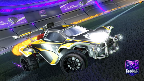 A Rocket League car design from VloneKurai