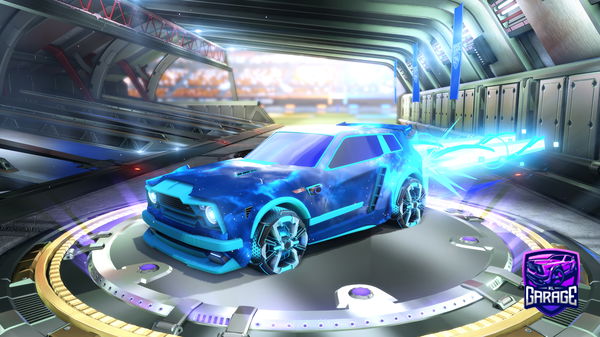 A Rocket League car design from hypernova_
