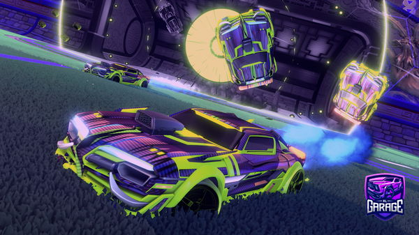 A Rocket League car design from ColdRain1