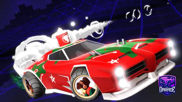 A Rocket League car design from Afateer