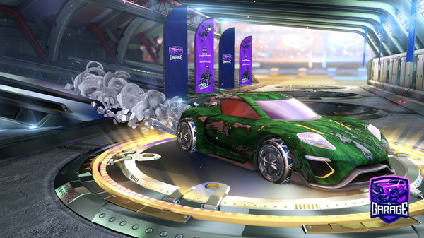 A Rocket League car design from mymymilo