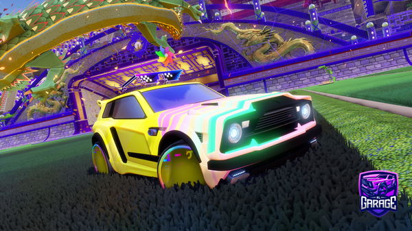 A Rocket League car design from Pipa_