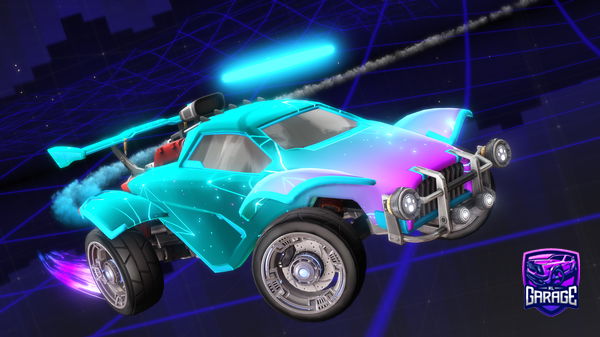 A Rocket League car design from Vpolox99