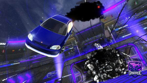 A Rocket League car design from roryscott24