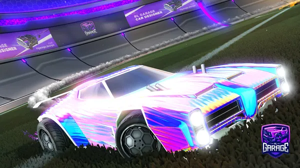 A Rocket League car design from explodingfirefox