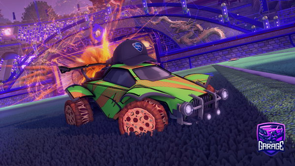 A Rocket League car design from yungrr