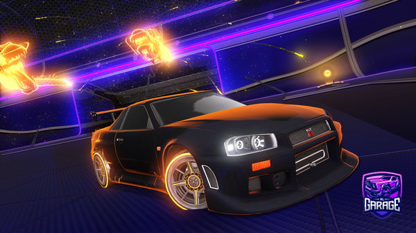 A Rocket League car design from 6SPD