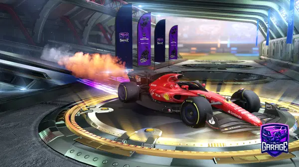A Rocket League car design from CharlesLeclerc16IT