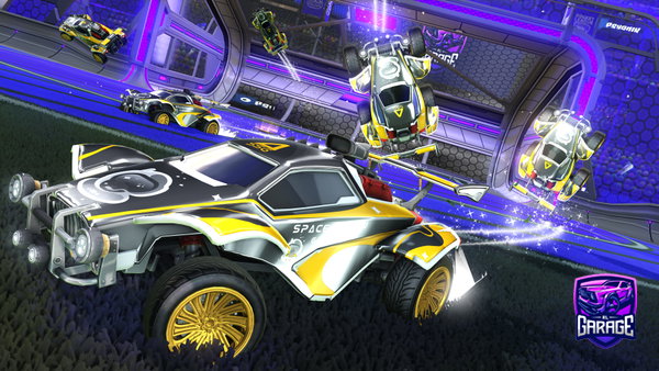 A Rocket League car design from kall101bro