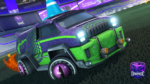 A Rocket League car design from RLFX_JAYDEN