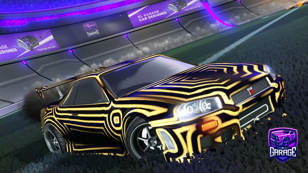 A Rocket League car design from Reuben-Wilson