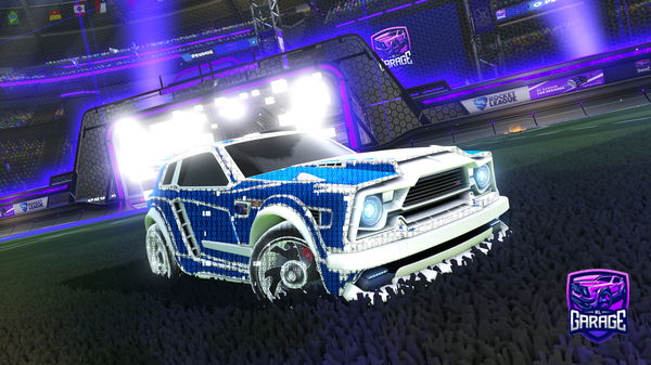 A Rocket League car design from akealey03