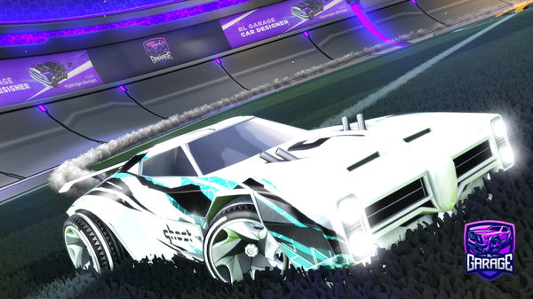 A Rocket League car design from DANIELODURI