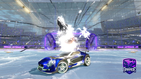 A Rocket League car design from Coq_Orico