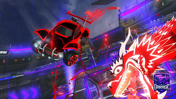 A Rocket League car design from Demomeforafreebm1