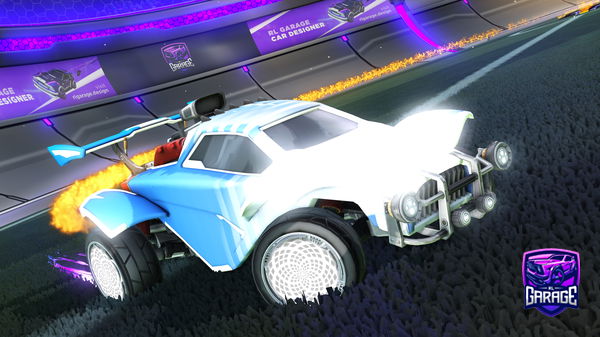 A Rocket League car design from Karrot8