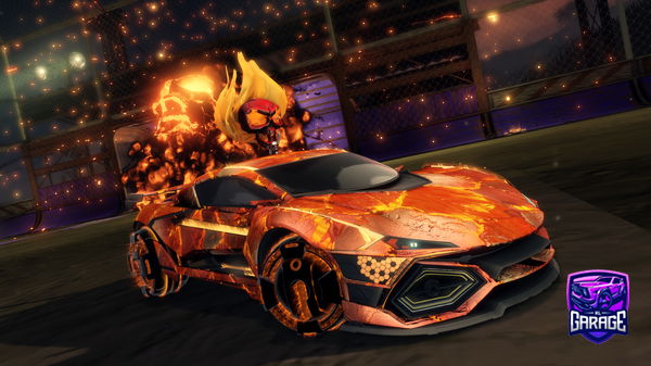 A Rocket League car design from BrokeAsAJoke2trade