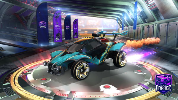 A Rocket League car design from thegunner447