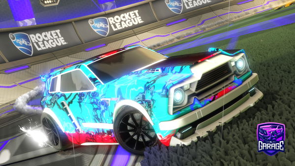 A Rocket League car design from goldtrym