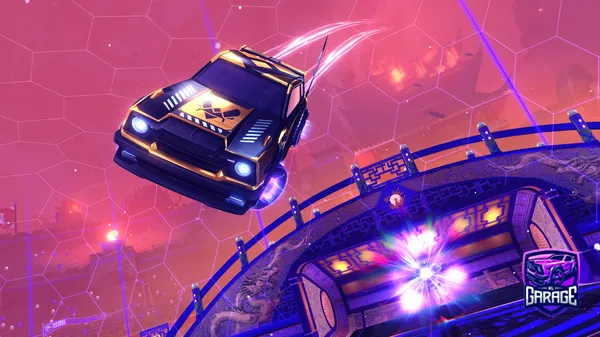 A Rocket League car design from Plazaduck