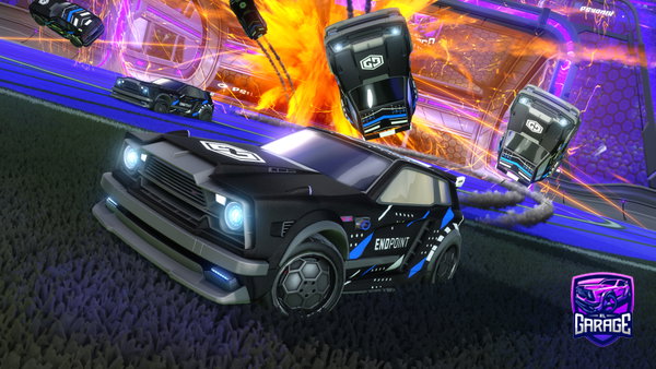 A Rocket League car design from Jittrippinyt