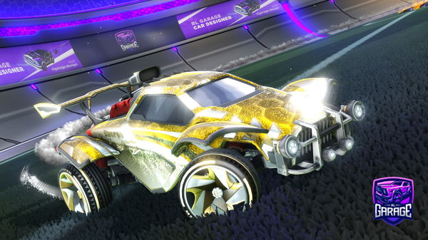 A Rocket League car design from FiftyState