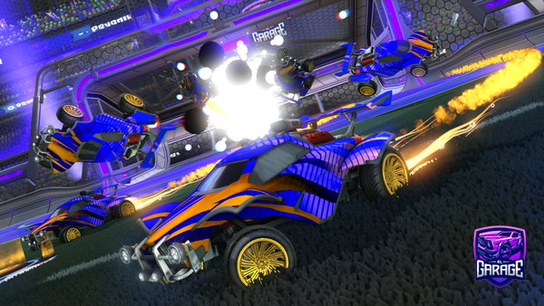 A Rocket League car design from DistinctHornet