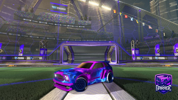 A Rocket League car design from blueKLN17
