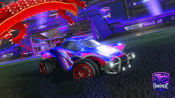 A Rocket League car design from FreshChannel804