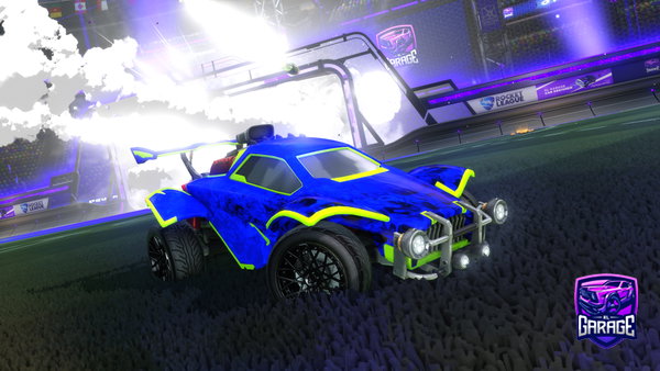 A Rocket League car design from Ironcool09