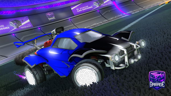 A Rocket League car design from xBlack1907