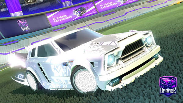 A Rocket League car design from Airmax1110