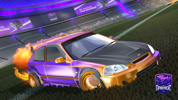 A Rocket League car design from Xtocis