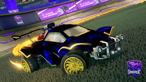 A Rocket League car design from JudgmentalFaux